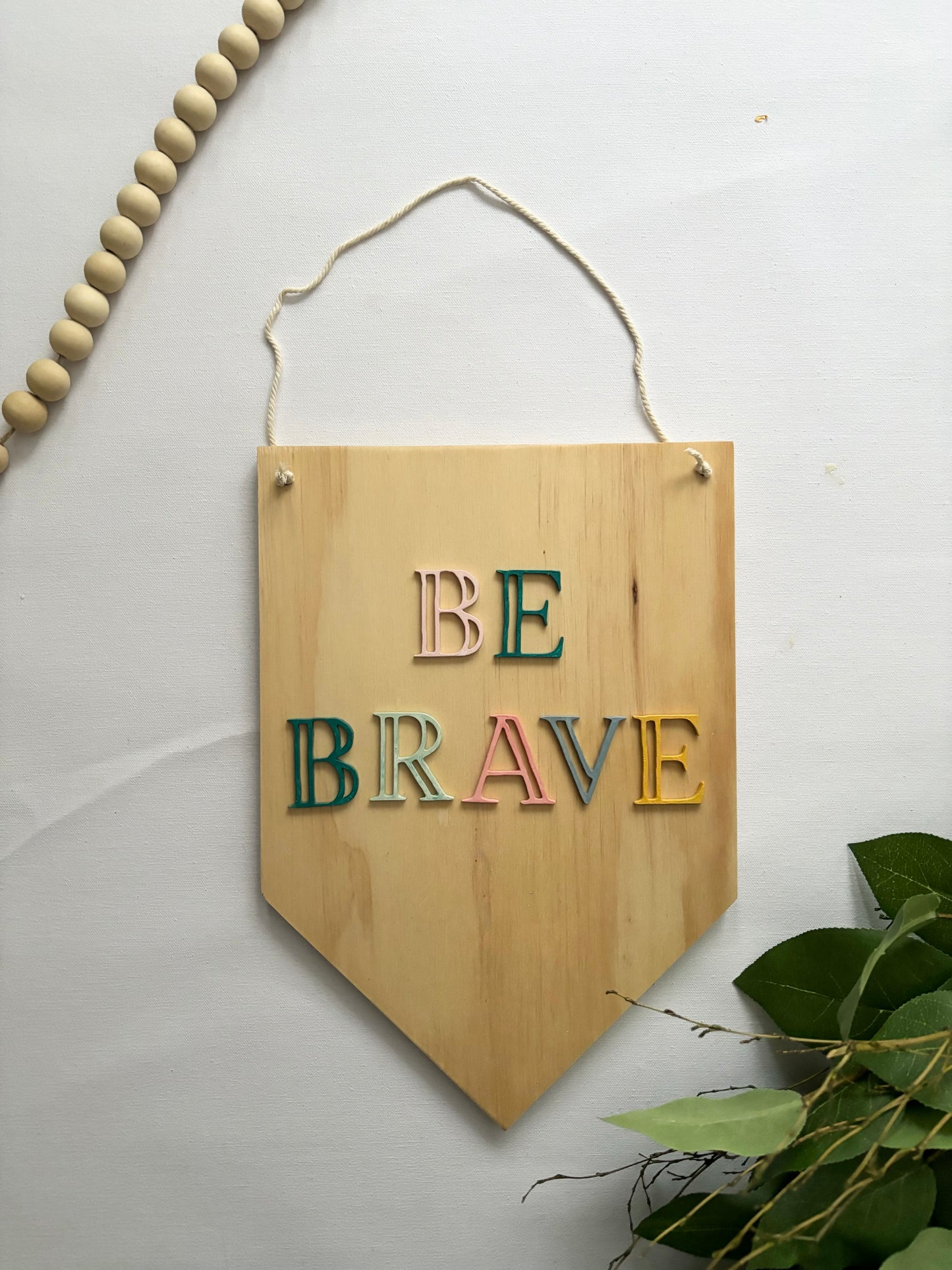 Small Banner Sign