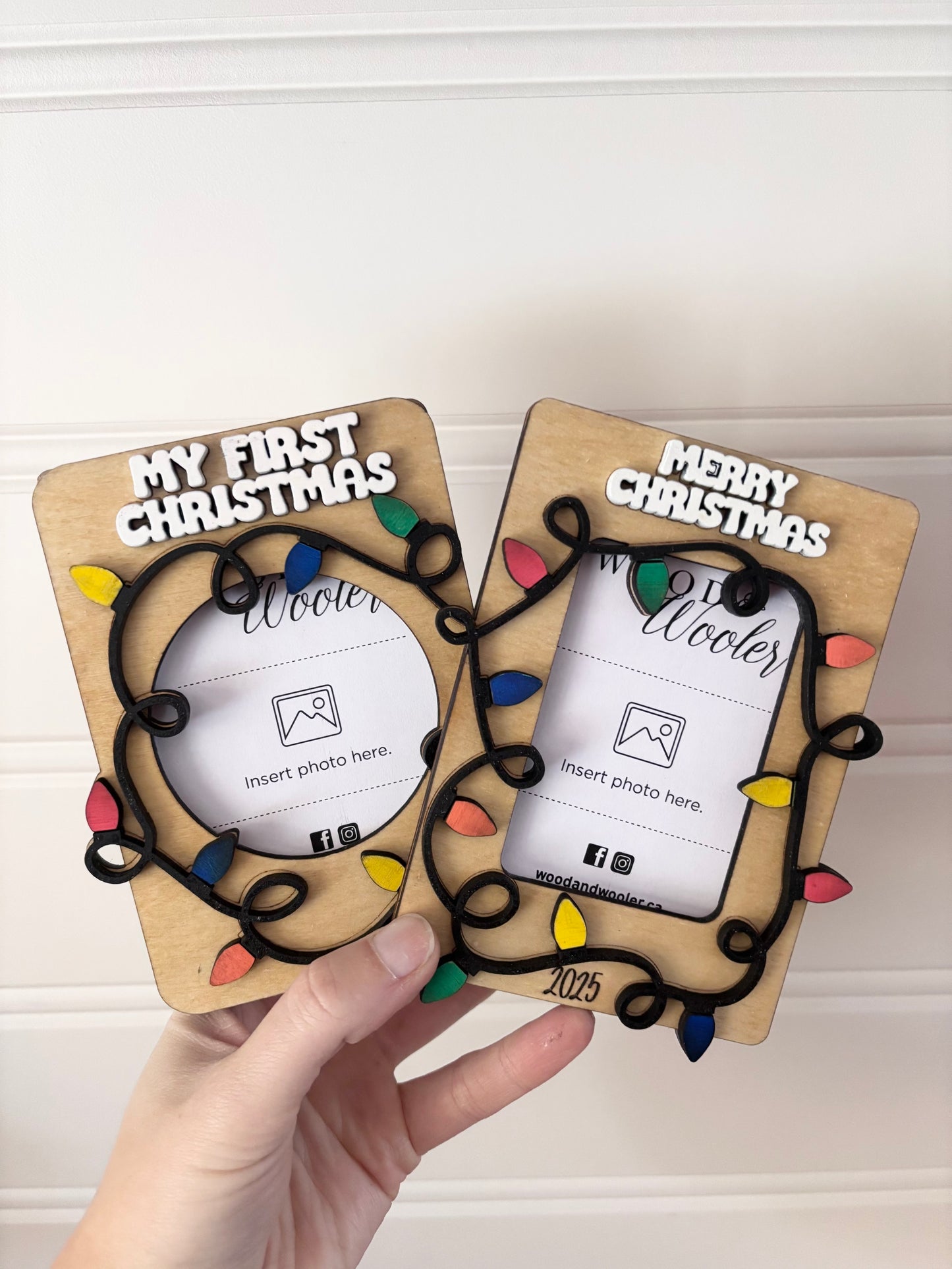 Christmas Light frame