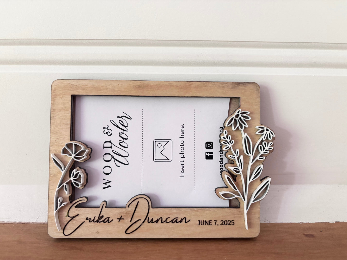 Custom Wedding frame