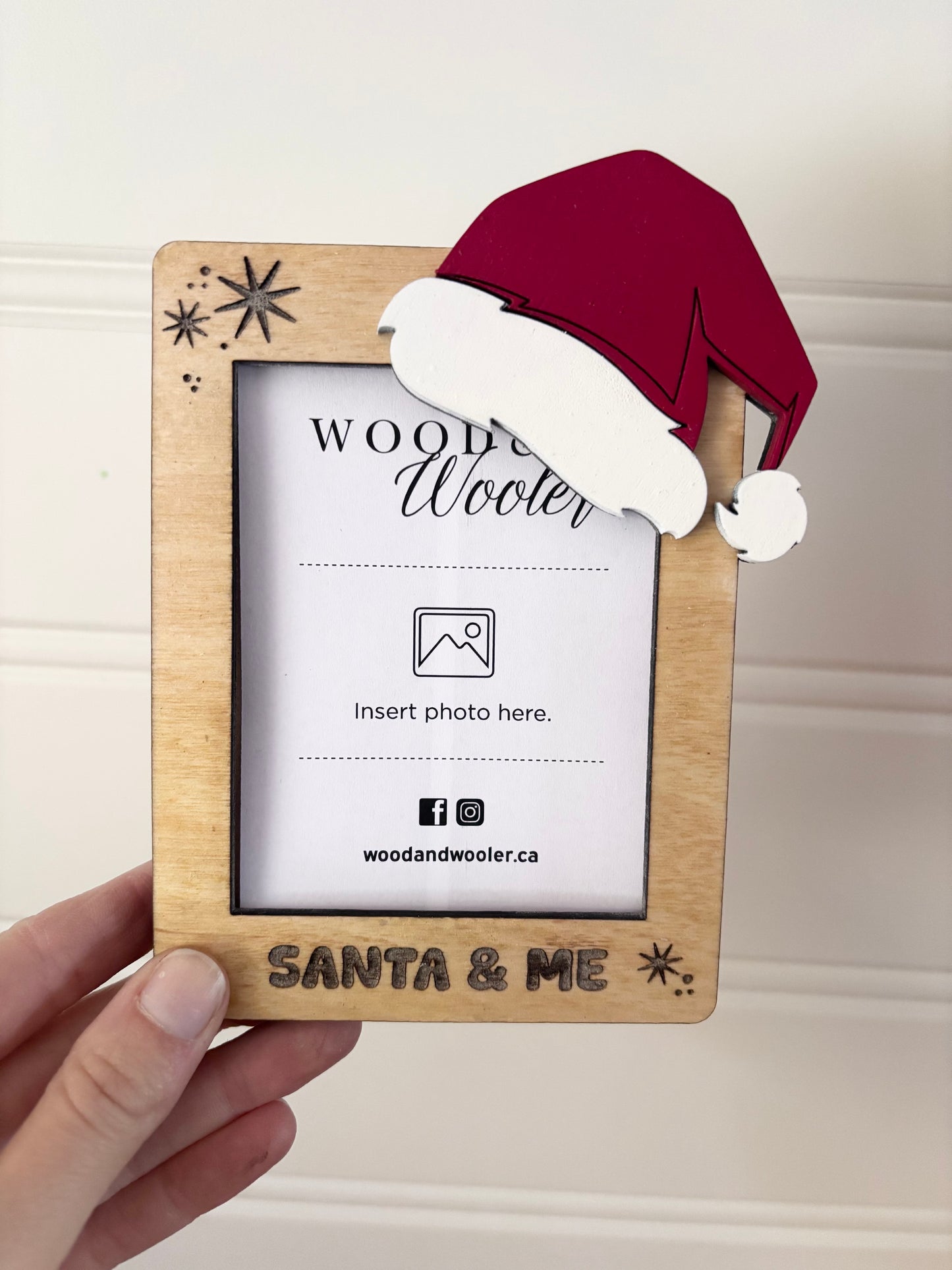 Santa & Me frame