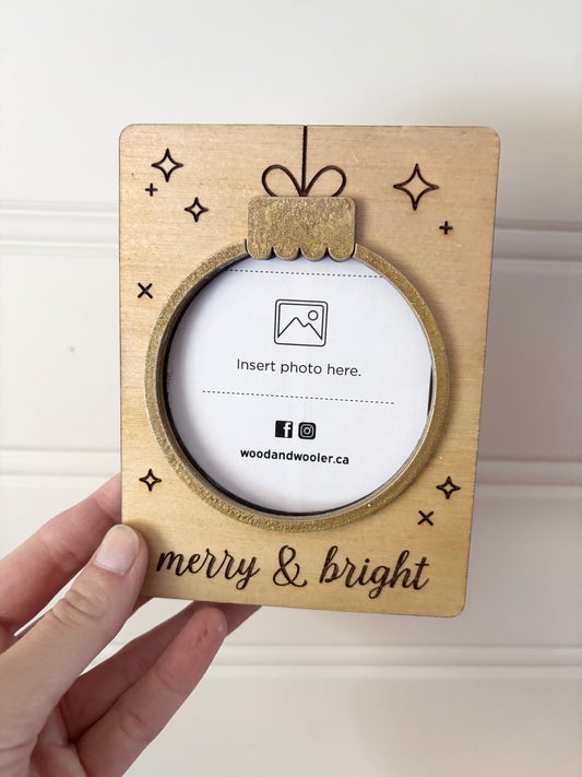 Customizable Merry & Married frame