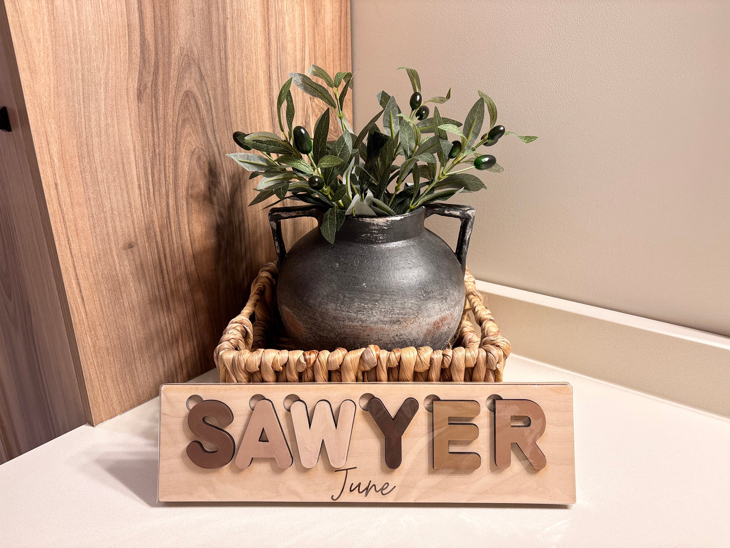 Name puzzle with middle name