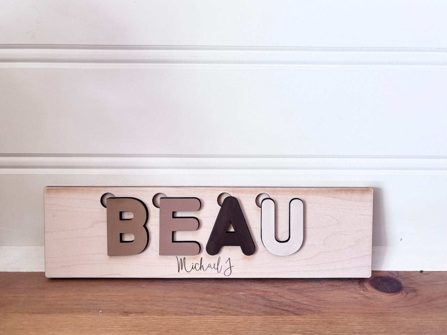 Name puzzle with middle name