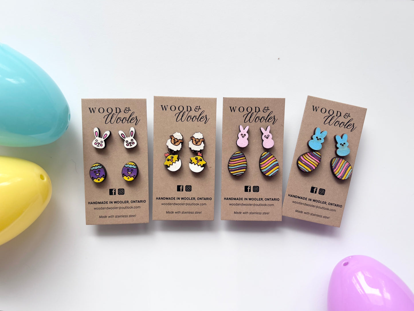 Easter earrings