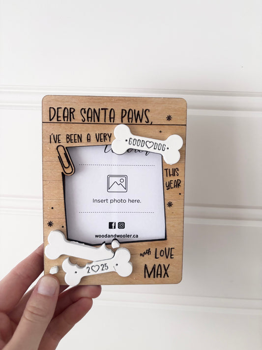Santa Paws frame