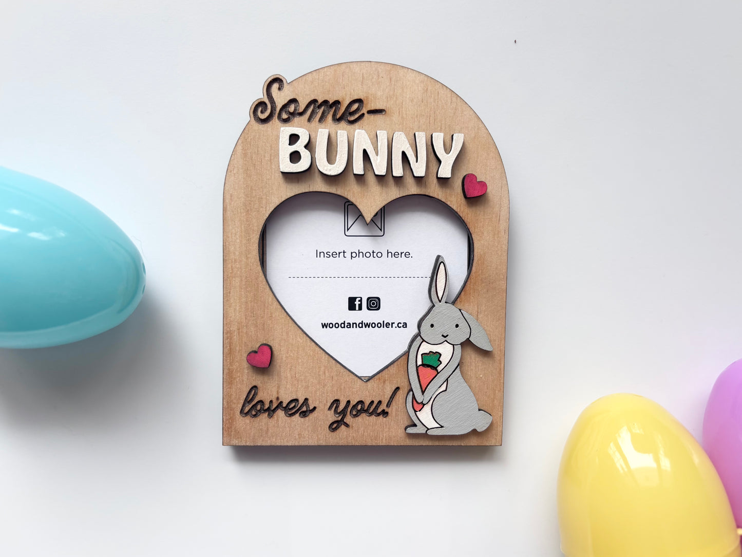 Some-Bunny loves you frame