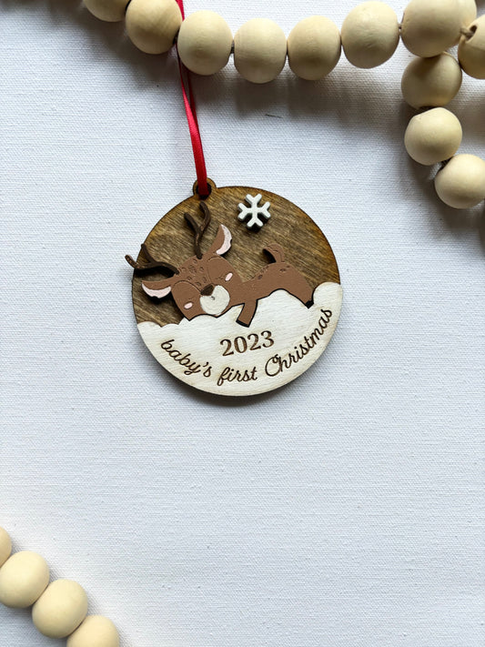 Baby’s 1st Christmas Ornament