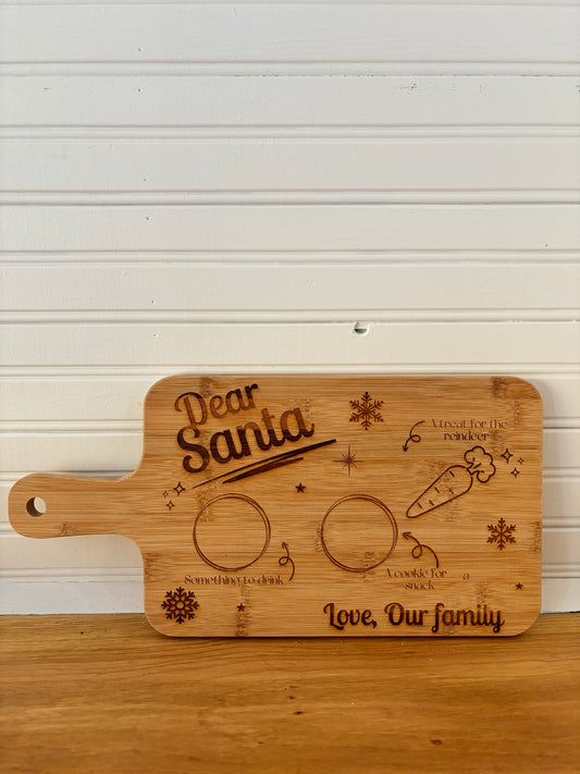 Dear Santa tray