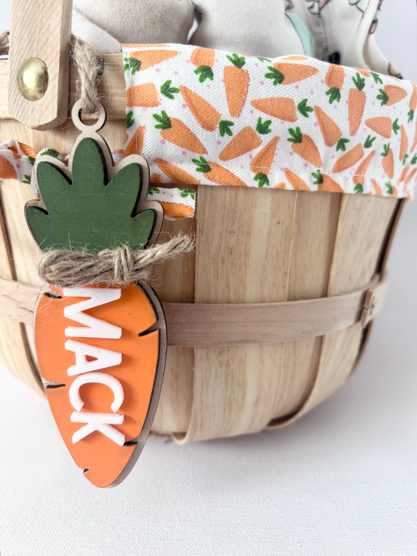 Custom carrot tag