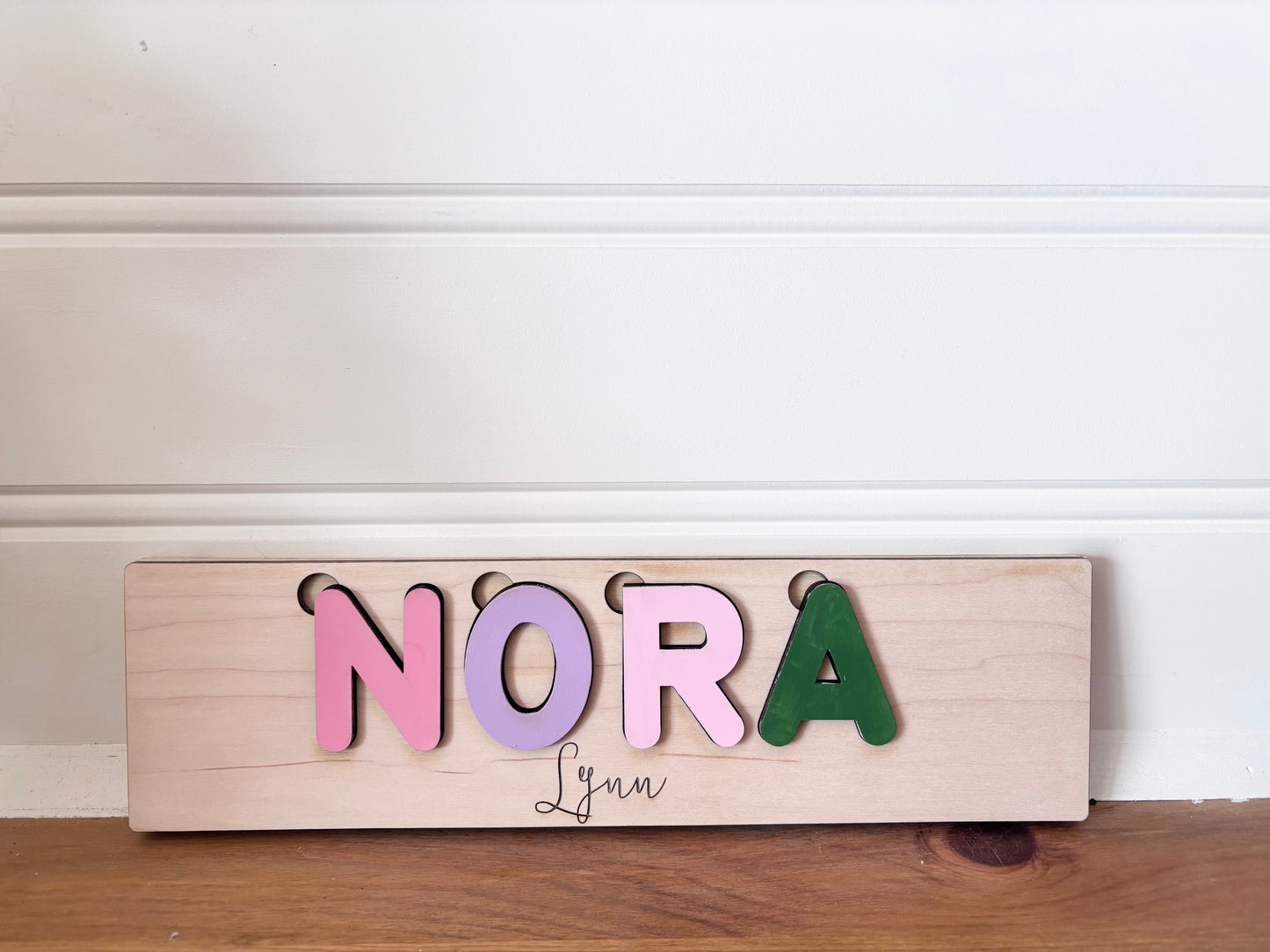 Name puzzle with middle name