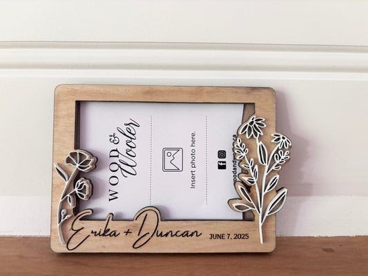 Custom Wedding frame