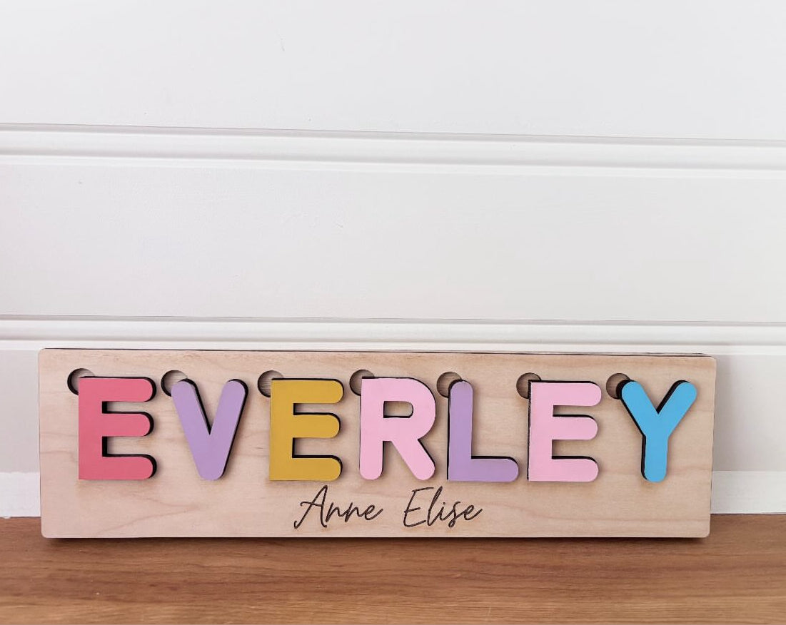 Name puzzle with middle name